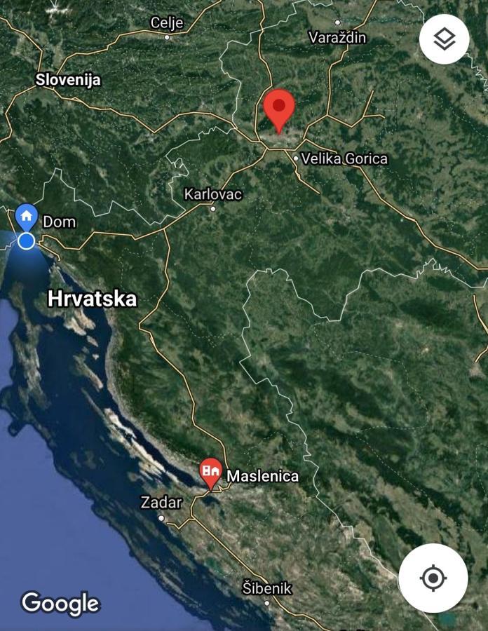 Danisacroatia Διαμέρισμα Maslenica Εξωτερικό φωτογραφία